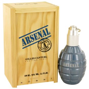 Arsenal Blue by Gilles Cantuel 3.4 oz EDP for men