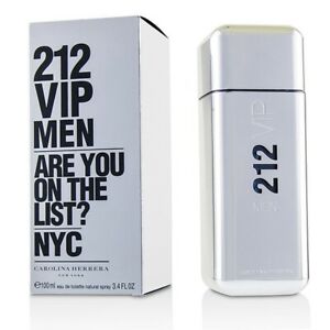 212 VIP Men by Carolina Herrera 3.4 oz EDT for men