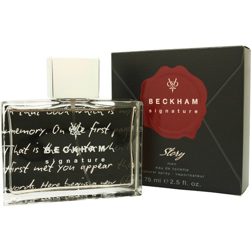 David Beckham Signature Story 2.5 oz EDT for men