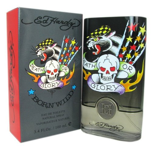 Ed Hardy Born Wild by Christian Audigier 3.4 oz EDT for men