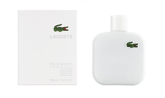 L.12.12. Blanc by Lacoste 3.4 oz EDT for men