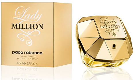 Lady Million by Paco Rabanne 2.7 oz EDP Tester for women