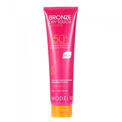 ModelCo Bronze Dry Touch SPF 50+ Sunscreen, 150ml