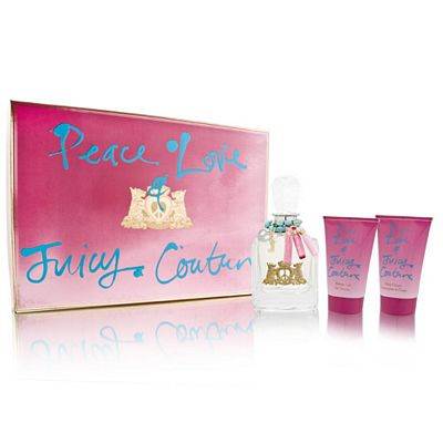 Peace Love & Juicy Couture 3 Pc Gift Set for women