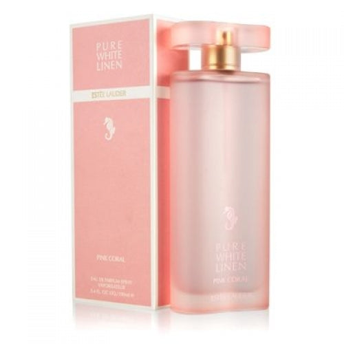 Pure White Linen Pink Coral by Estee Lauder 3.4 oz EDP