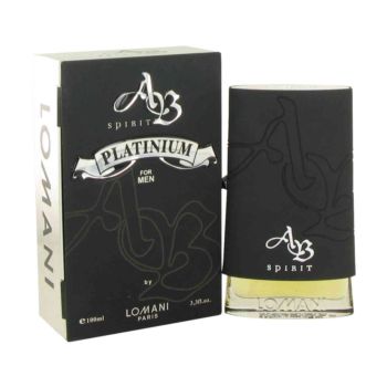 Ab Spirit Platinum by Lomani 3.3 oz EDT for men